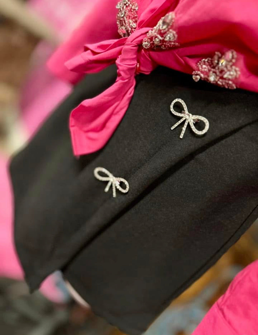 Bling Bow Skorts