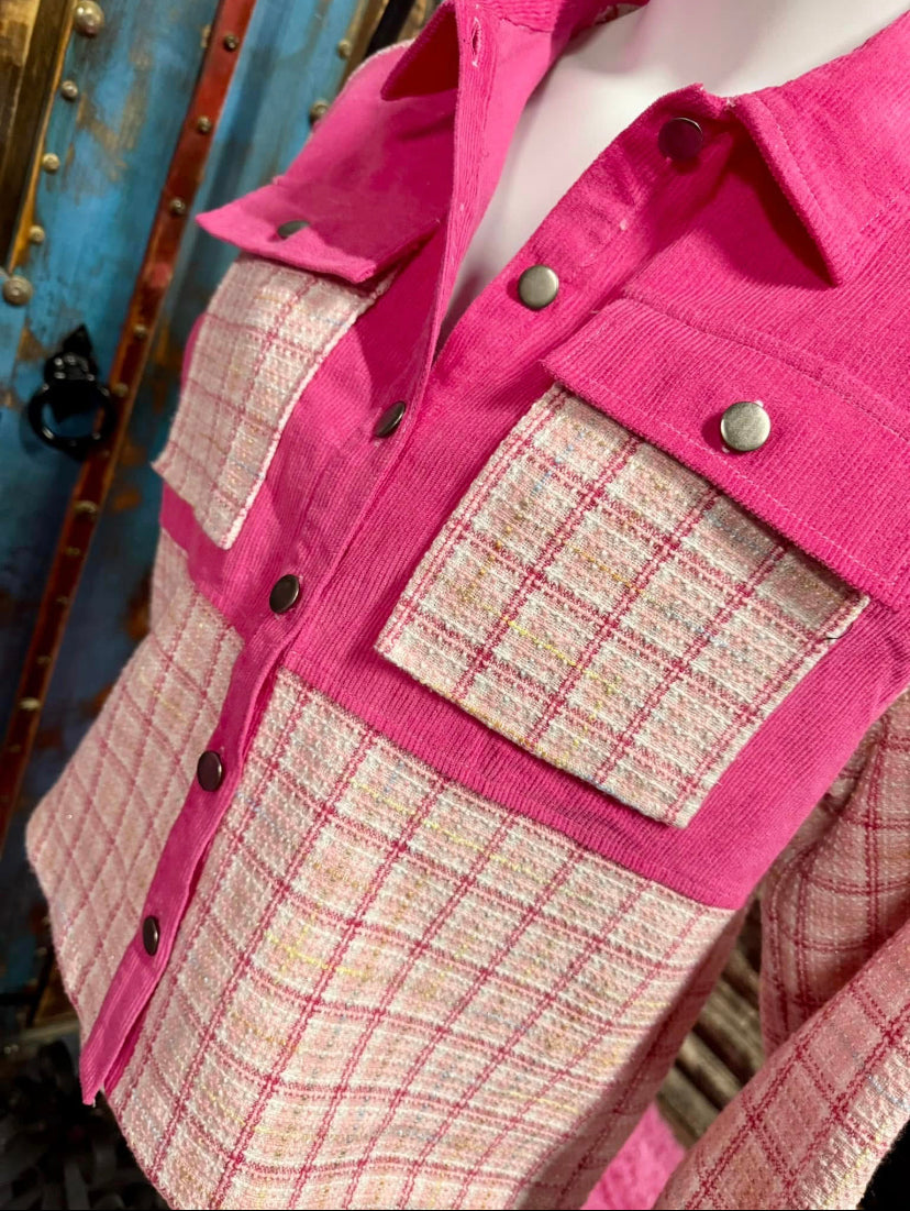 Hot Pink Shacket