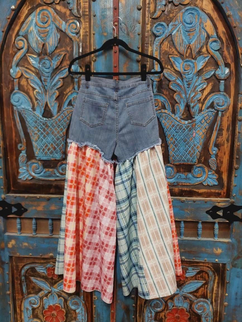 Flair Patchwork Pants