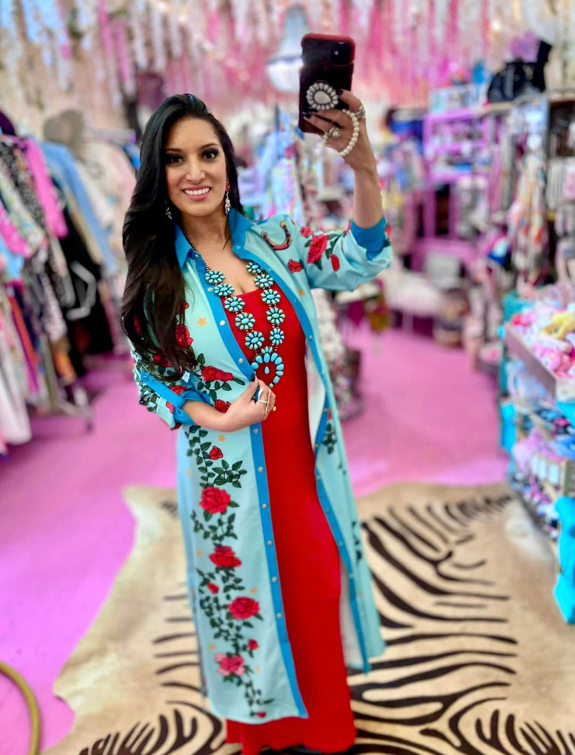 L&B Texas Rose Duster/Dress