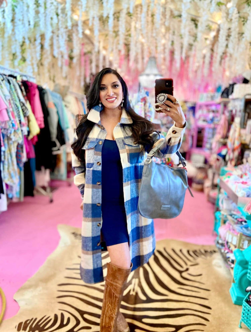 Long Flannel Shacket