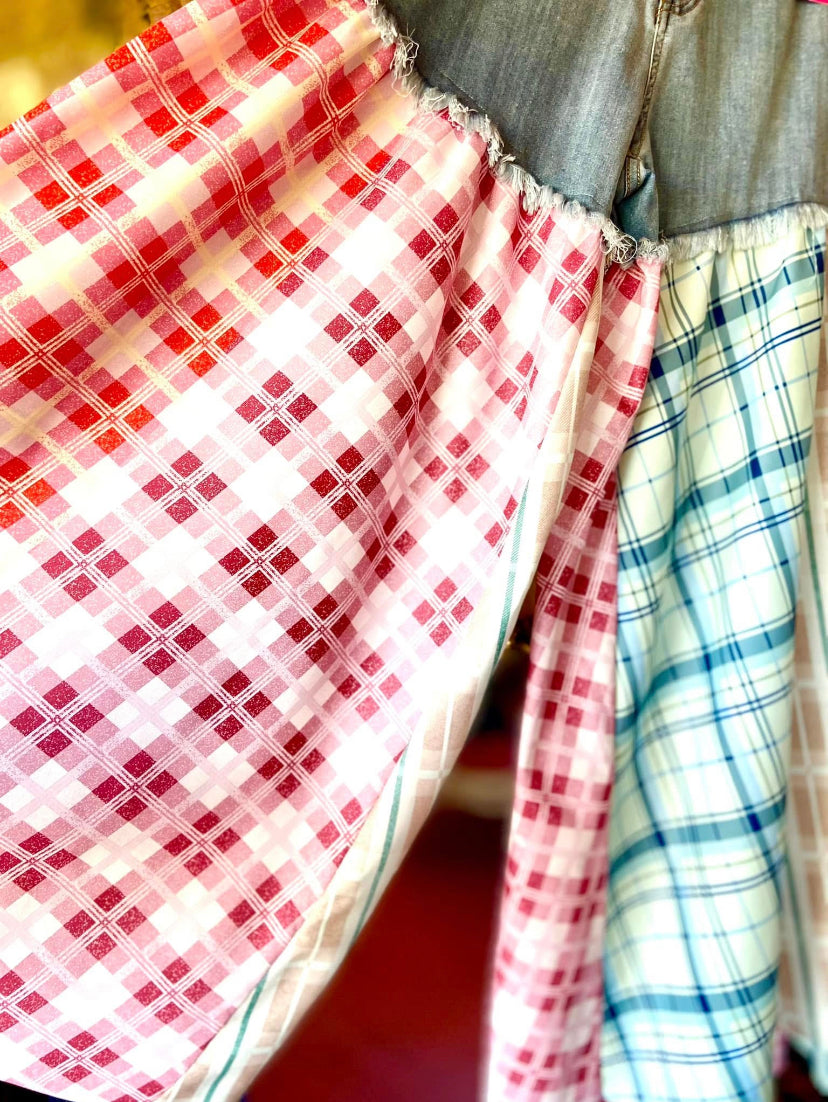 Flair Patchwork Pants