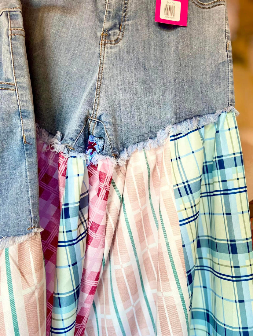 Flair Patchwork Pants