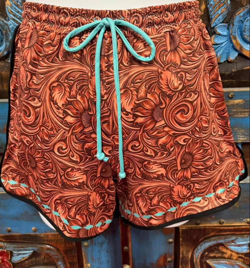 Sterling Kreek Tooled Shorts (short)