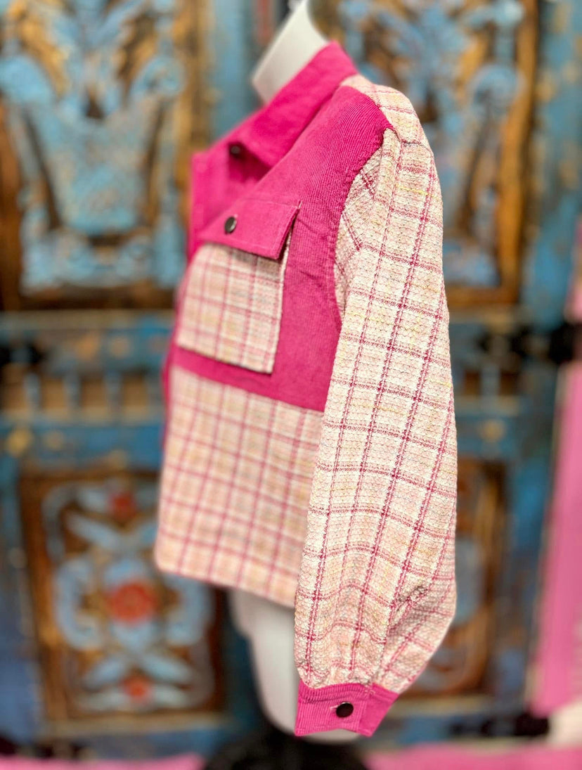 Hot Pink Shacket