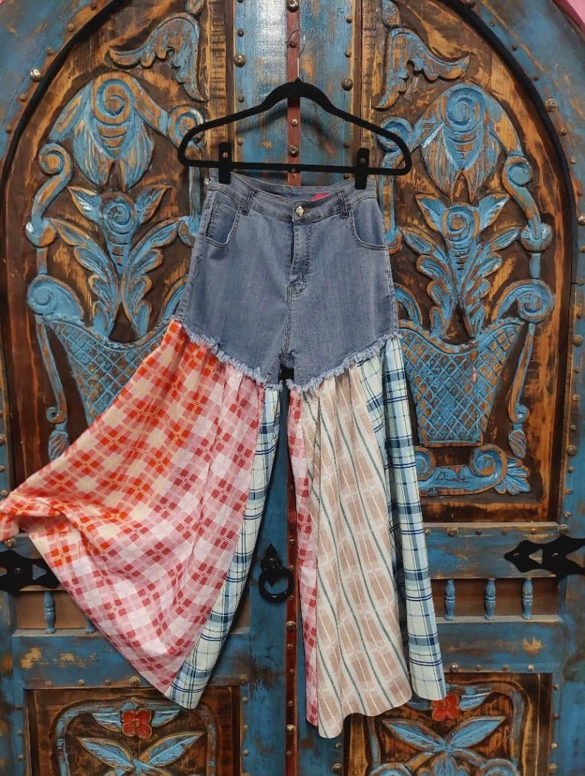 Flair Patchwork Pants