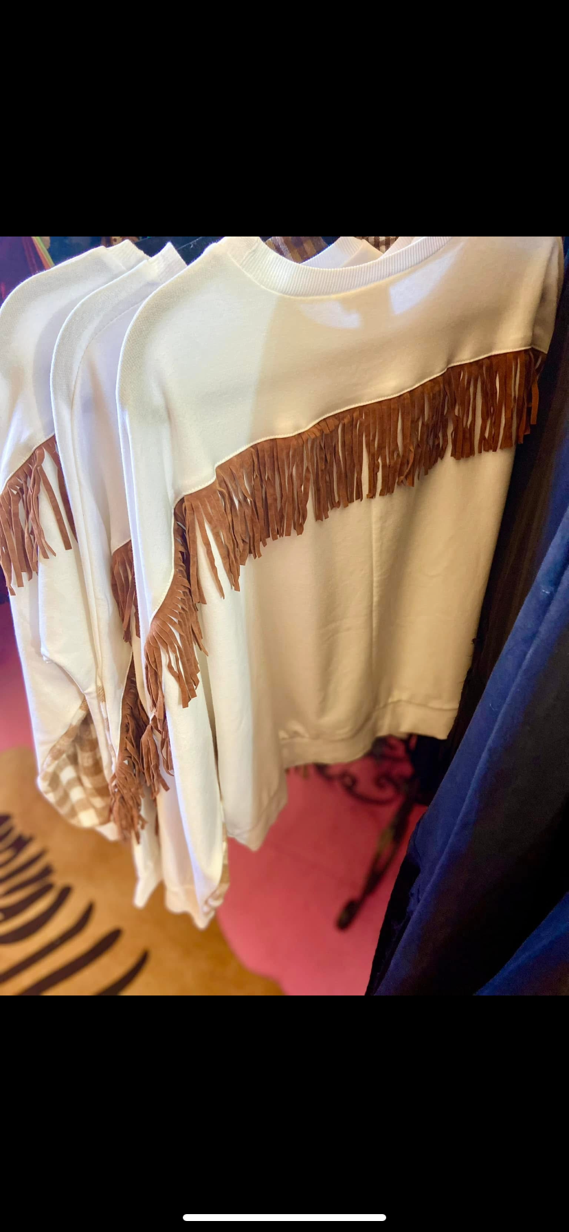 Tassel sweater
