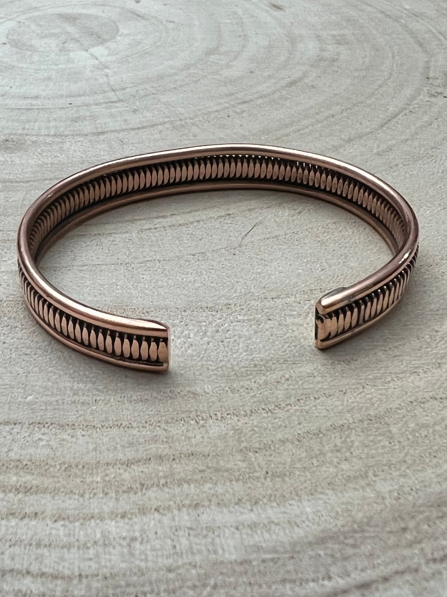 Elaine Tahe Copper Bracelet