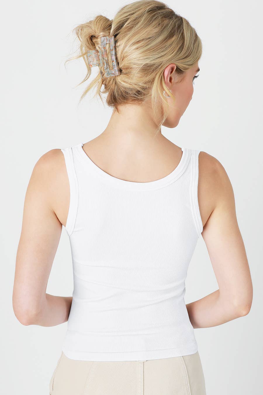 Reversible Ribbed Tank Top by Niki Biki