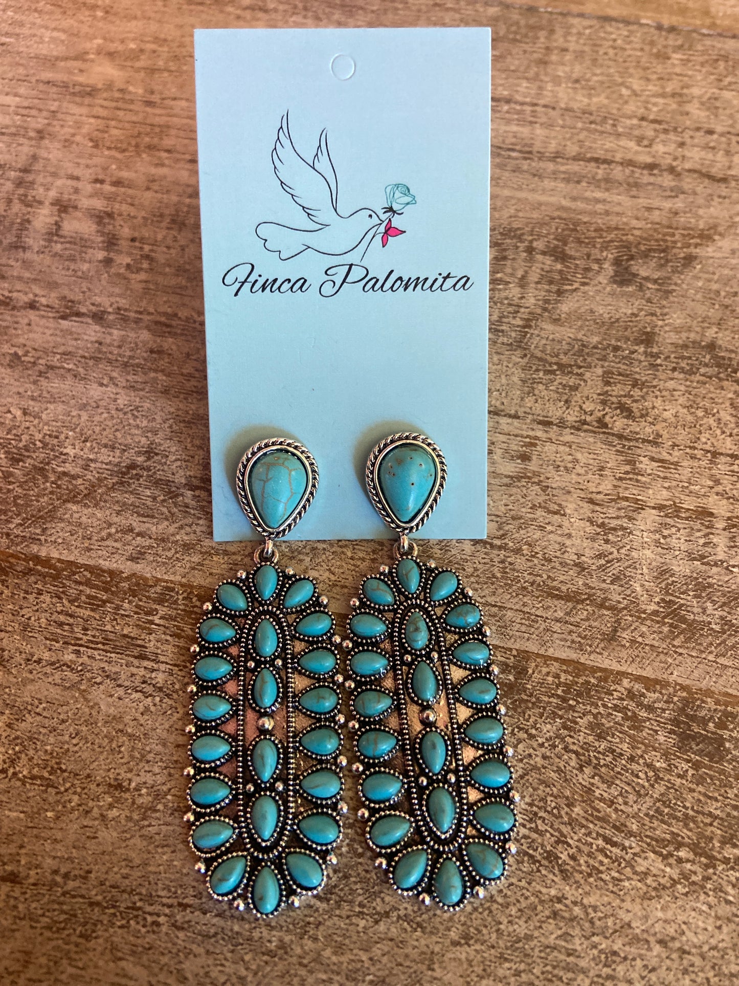 Turquoise earrings