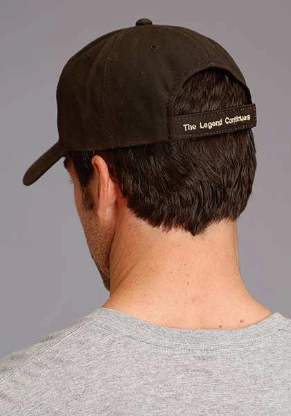 Stetson Oil Skin "The Legend" (Brown) - Ball Cap