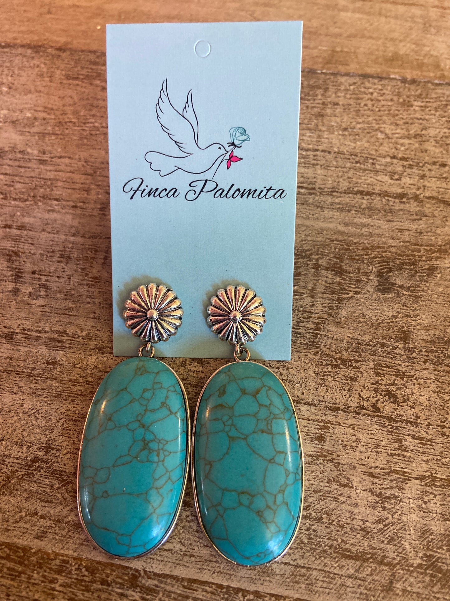 Turquoise earrings