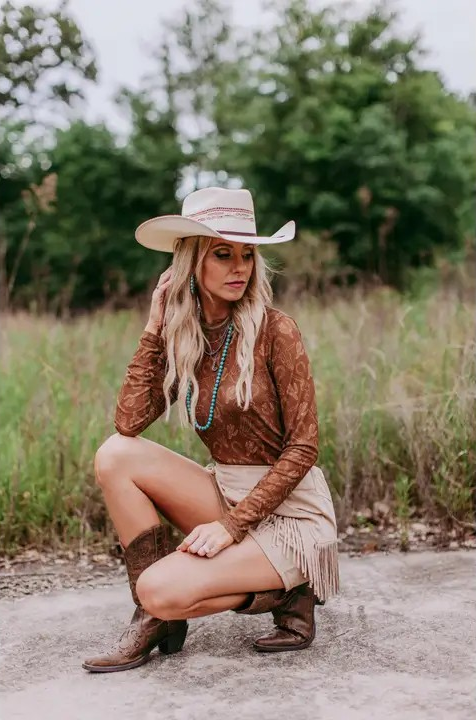 Fort Dodge Western Mesh Top
