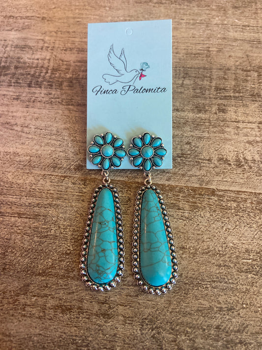 Turquoise earrings