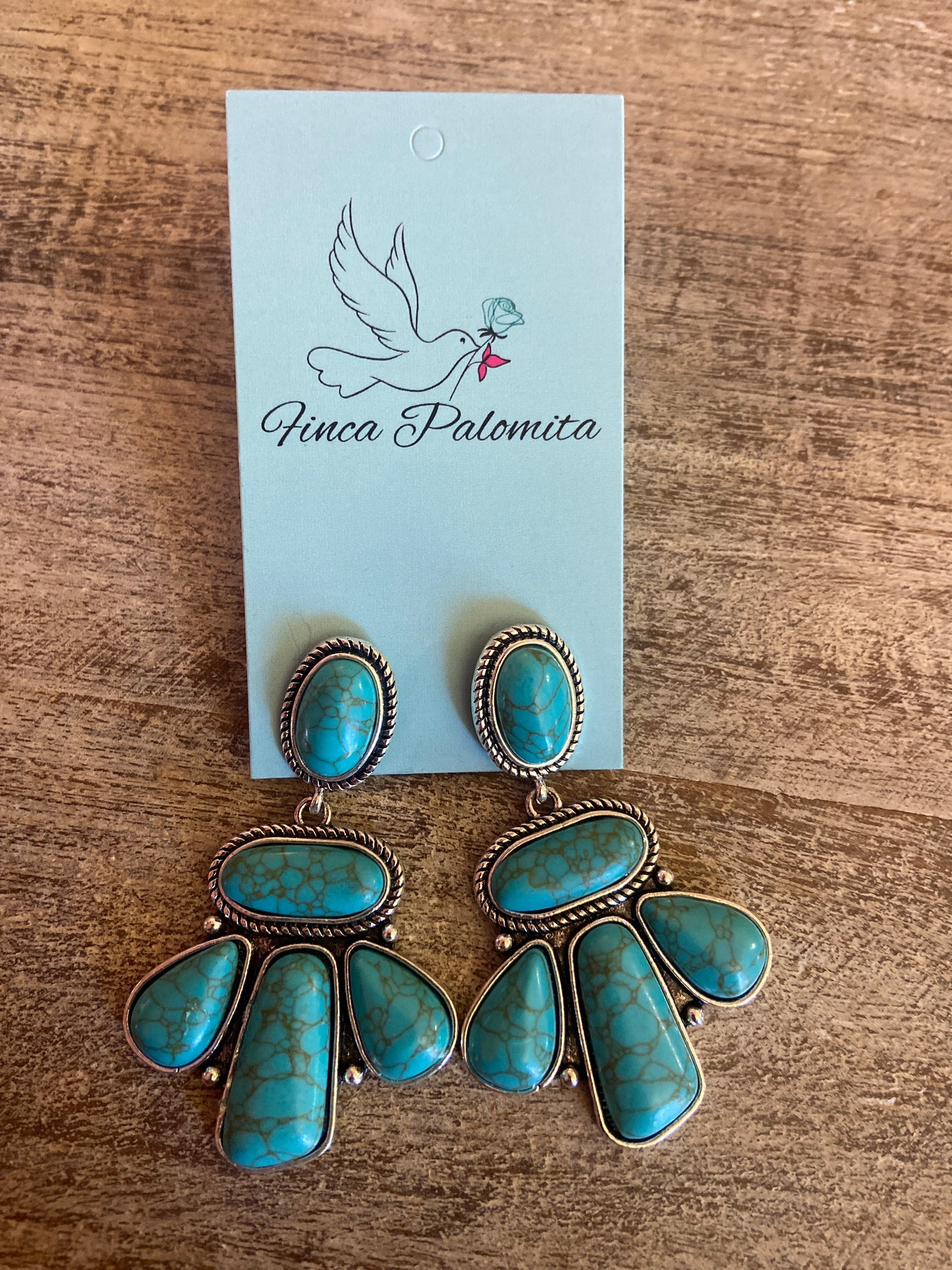 Turquoise earrings