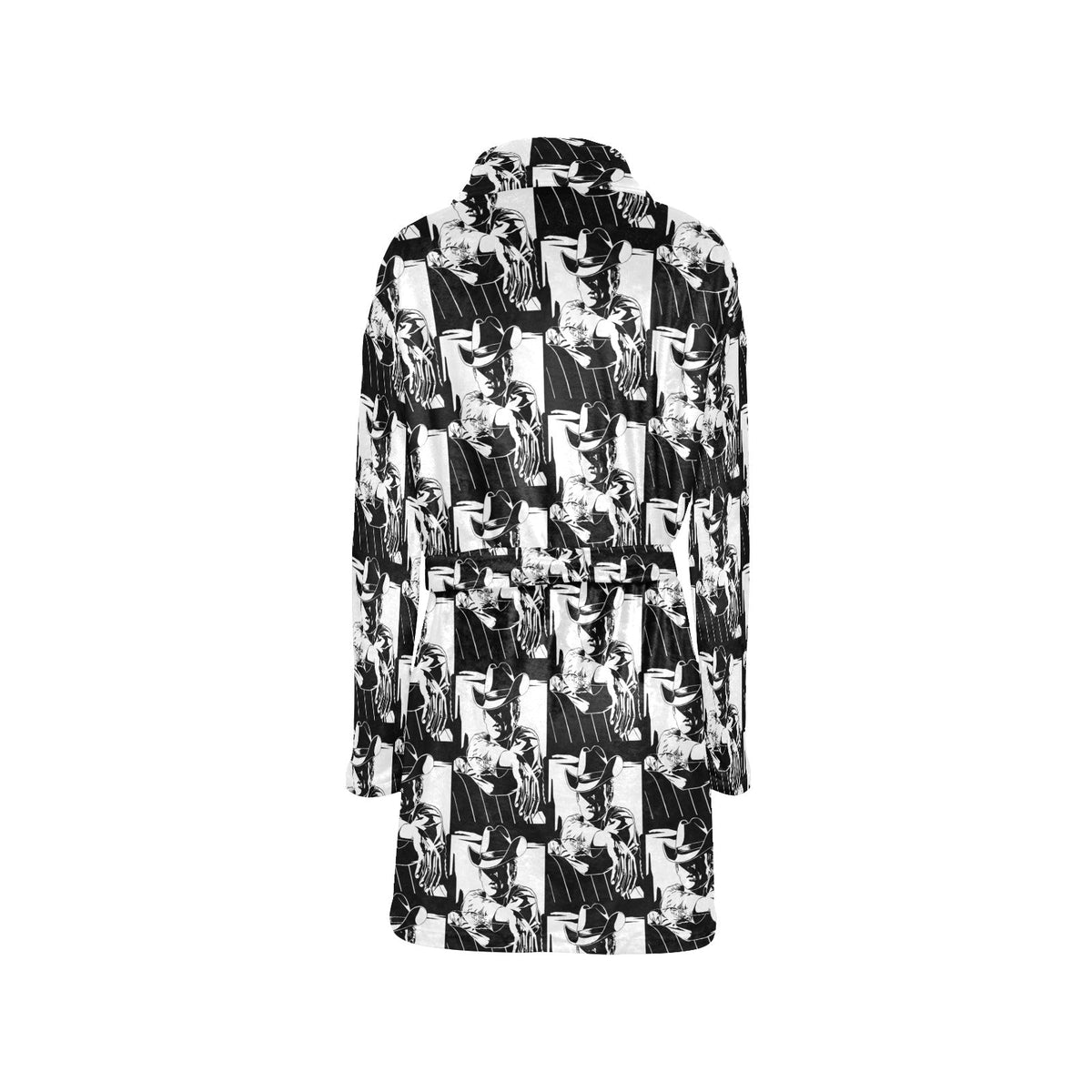 Cowboy Robe Black White Cowboy Bath Robe – Finca Palomita