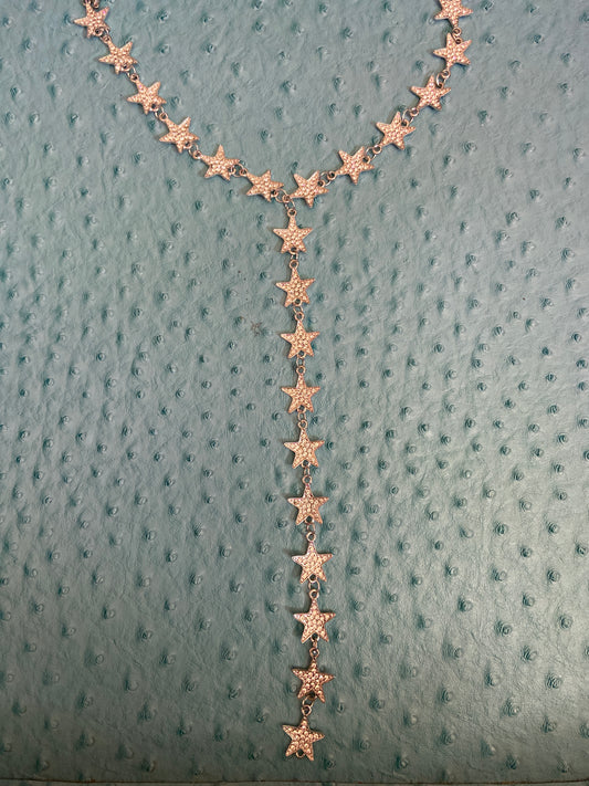 Star choker necklace