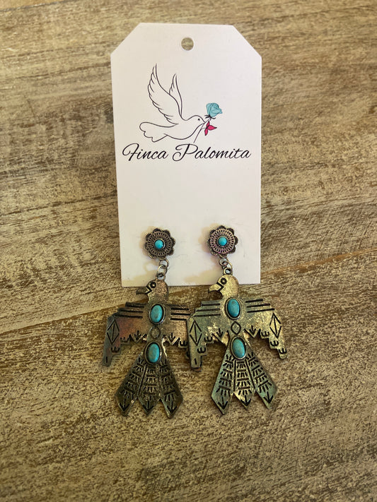 Turquoise earrings