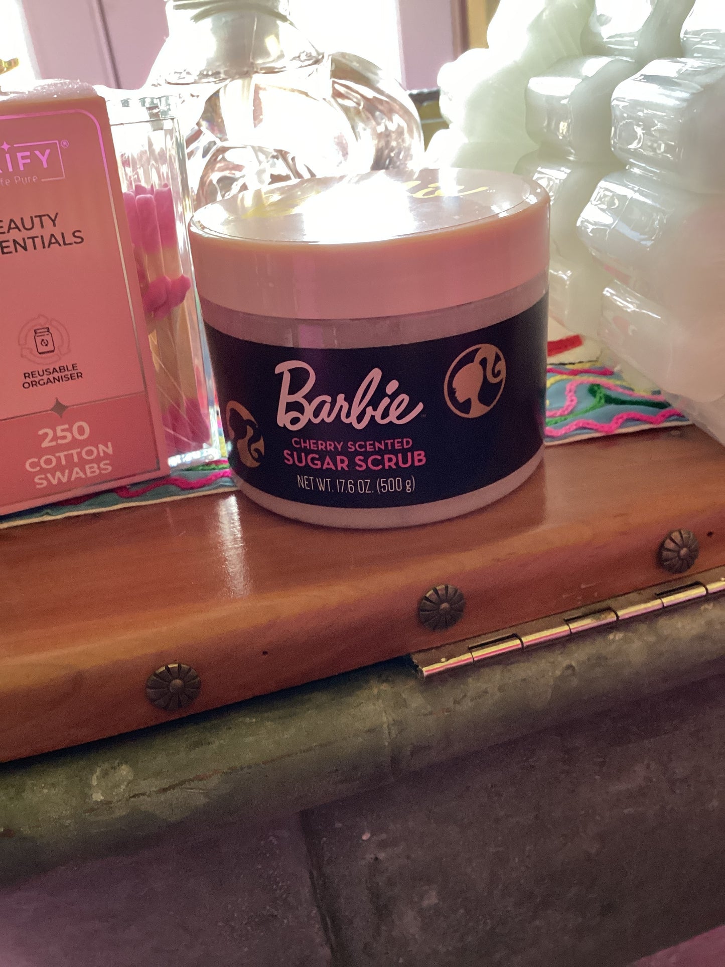 Barbie sugar scrub