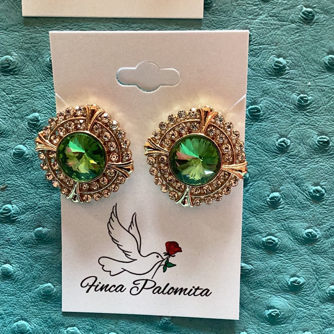 Bling stud earrings