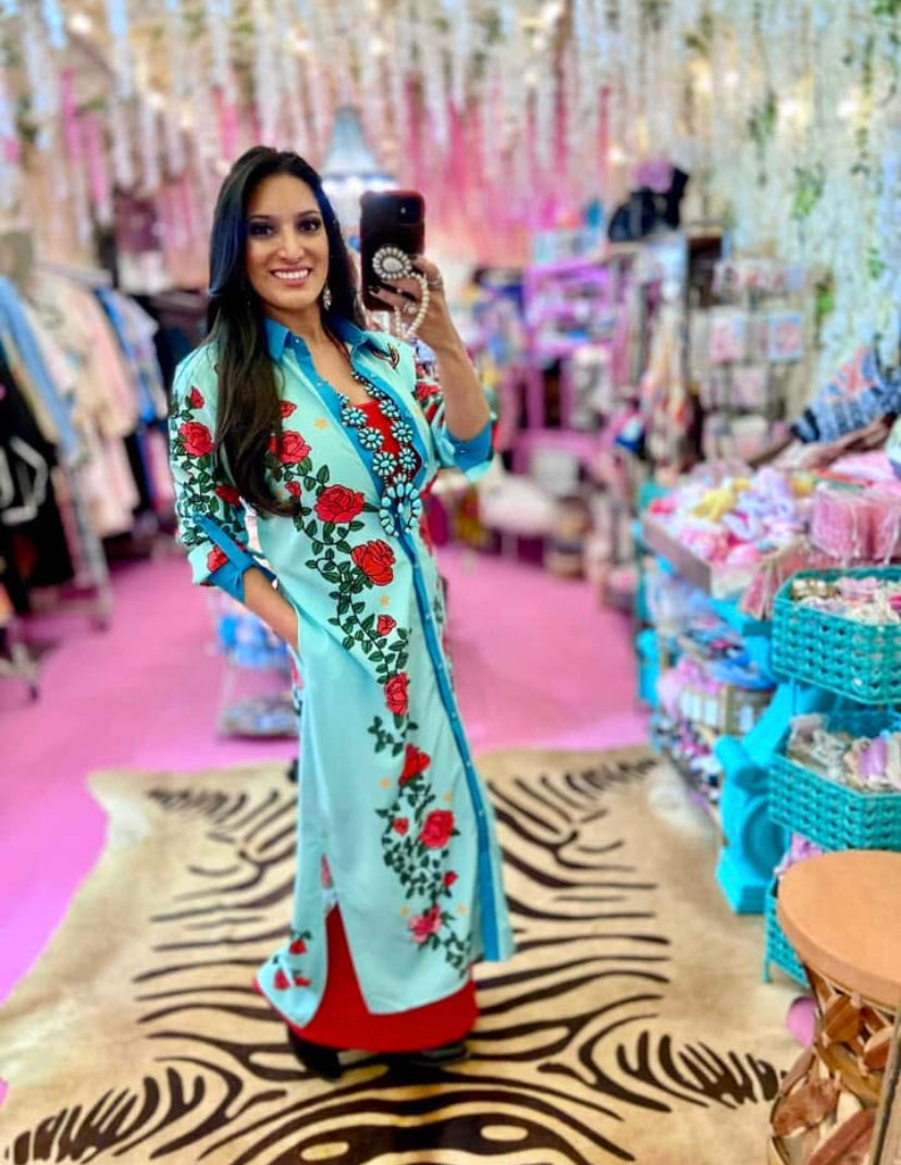 L&B Texas Rose Duster/Dress