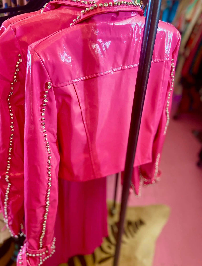 Pink bling jacket