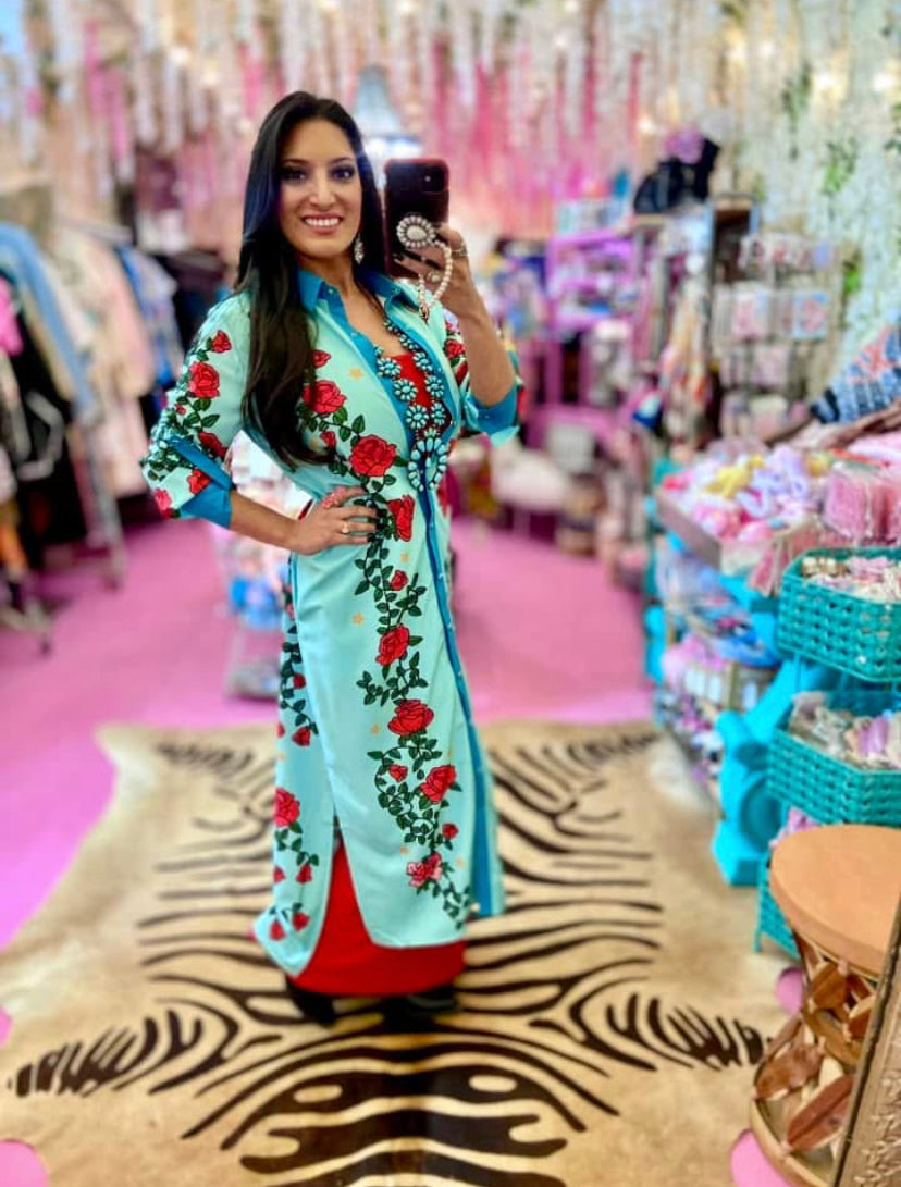L&B Texas Rose Duster/Dress