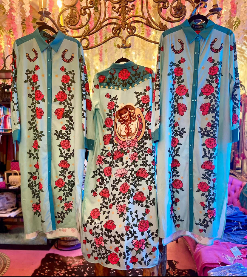L&B Texas Rose Duster/Dress