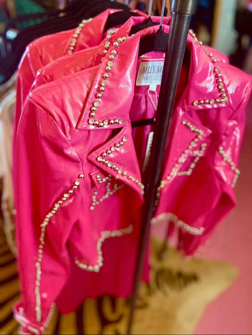 Pink bling jacket