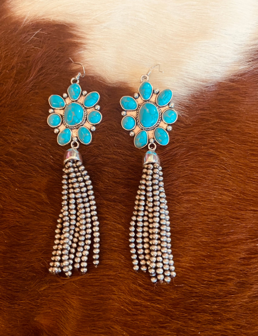 Turquoise earrings