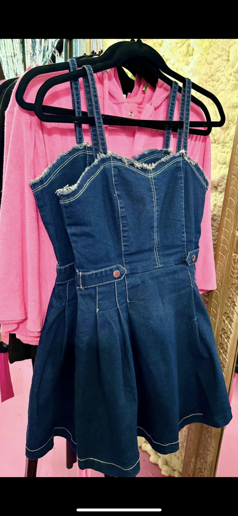 Denim dress