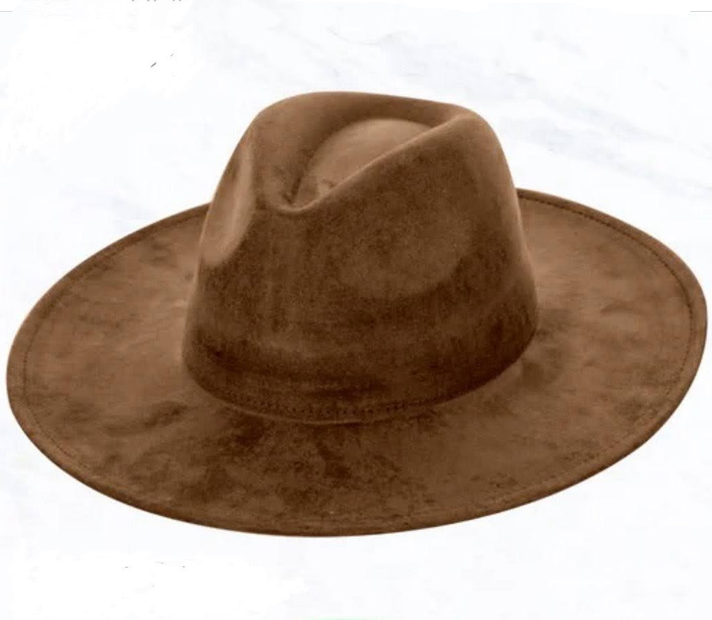 Turquoise Navajo Turq Slab Leather Band + Choice of Boho Hat 985q