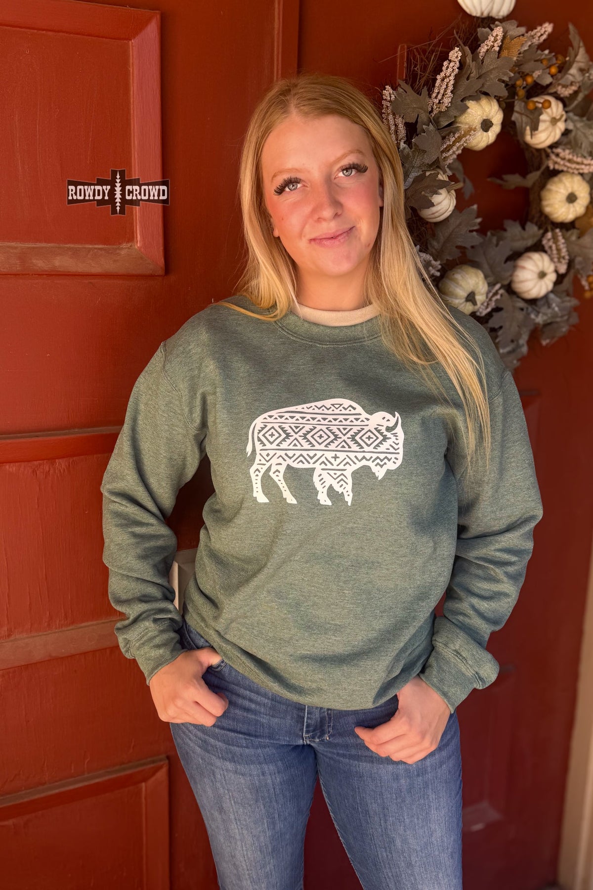 Blazin' Buffalo Sweater
