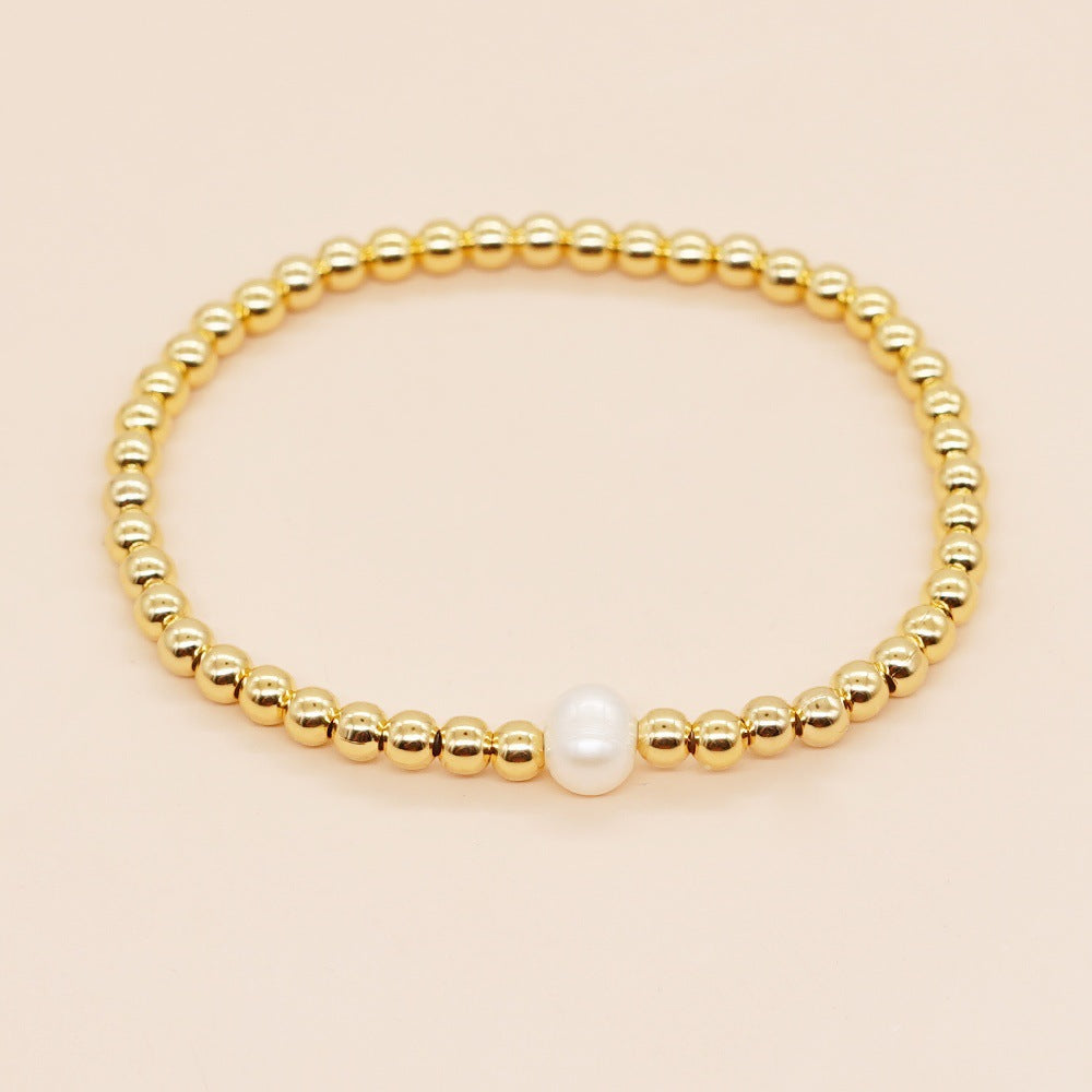 Beaded Bracelet Strand Stretch Women