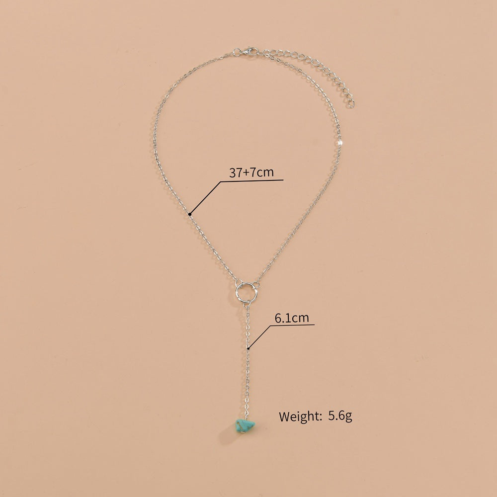 Turquoise Drop Necklaces