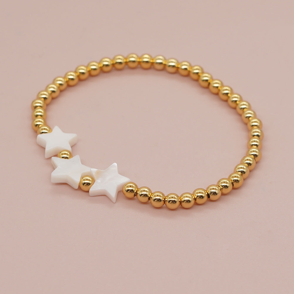 Beaded Bracelet Strand Stretch Women
