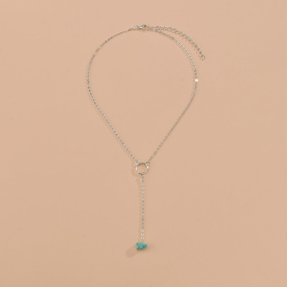 Turquoise Drop Necklaces