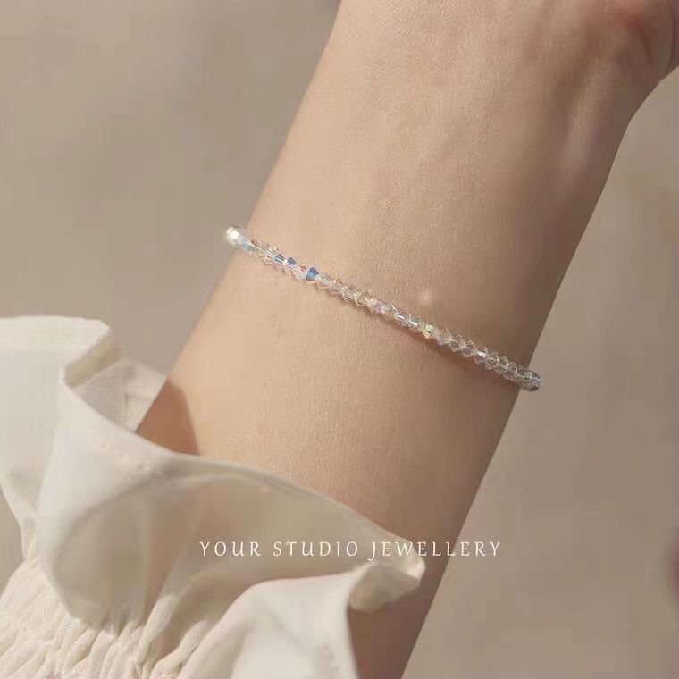 Jewelry Crystal Bead Stretch Bracelet