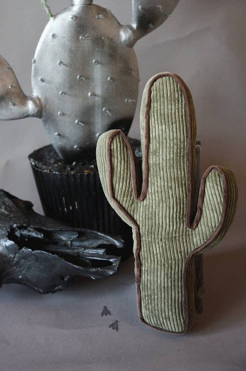 Cactus Throw Pillow - Multiple Colors Available