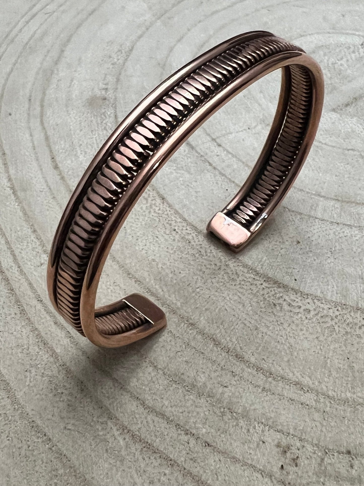 Elaine Tahe Copper Bracelet