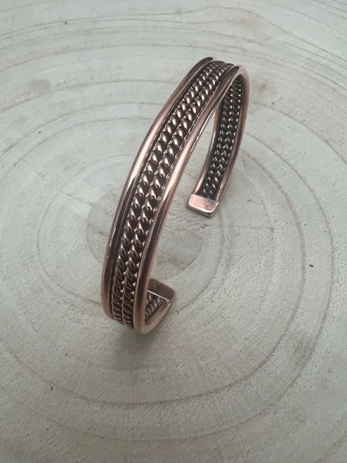 Elaine Tahe Copper Bracelet