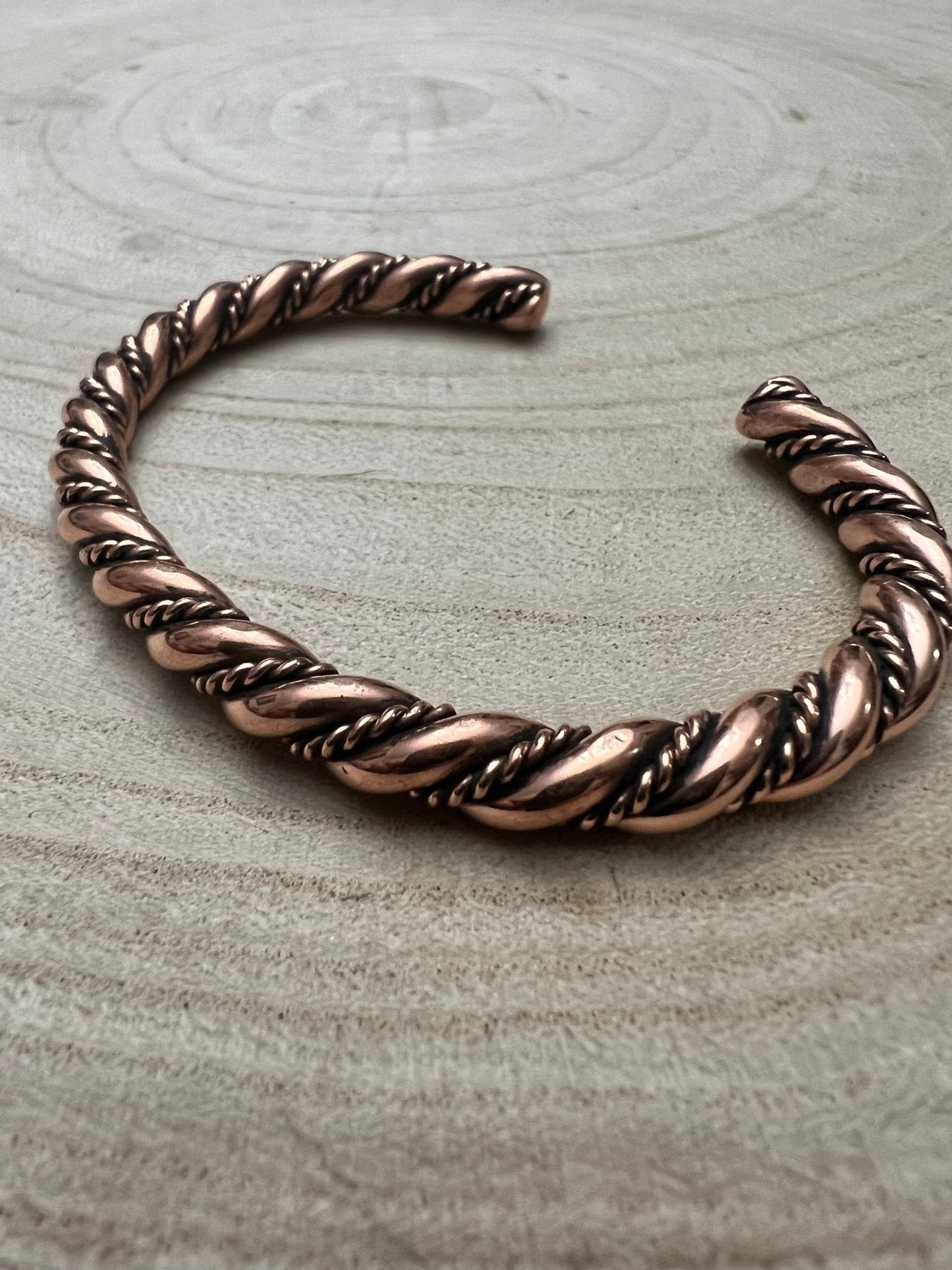 Elaine Tahe Copper Bracelet
