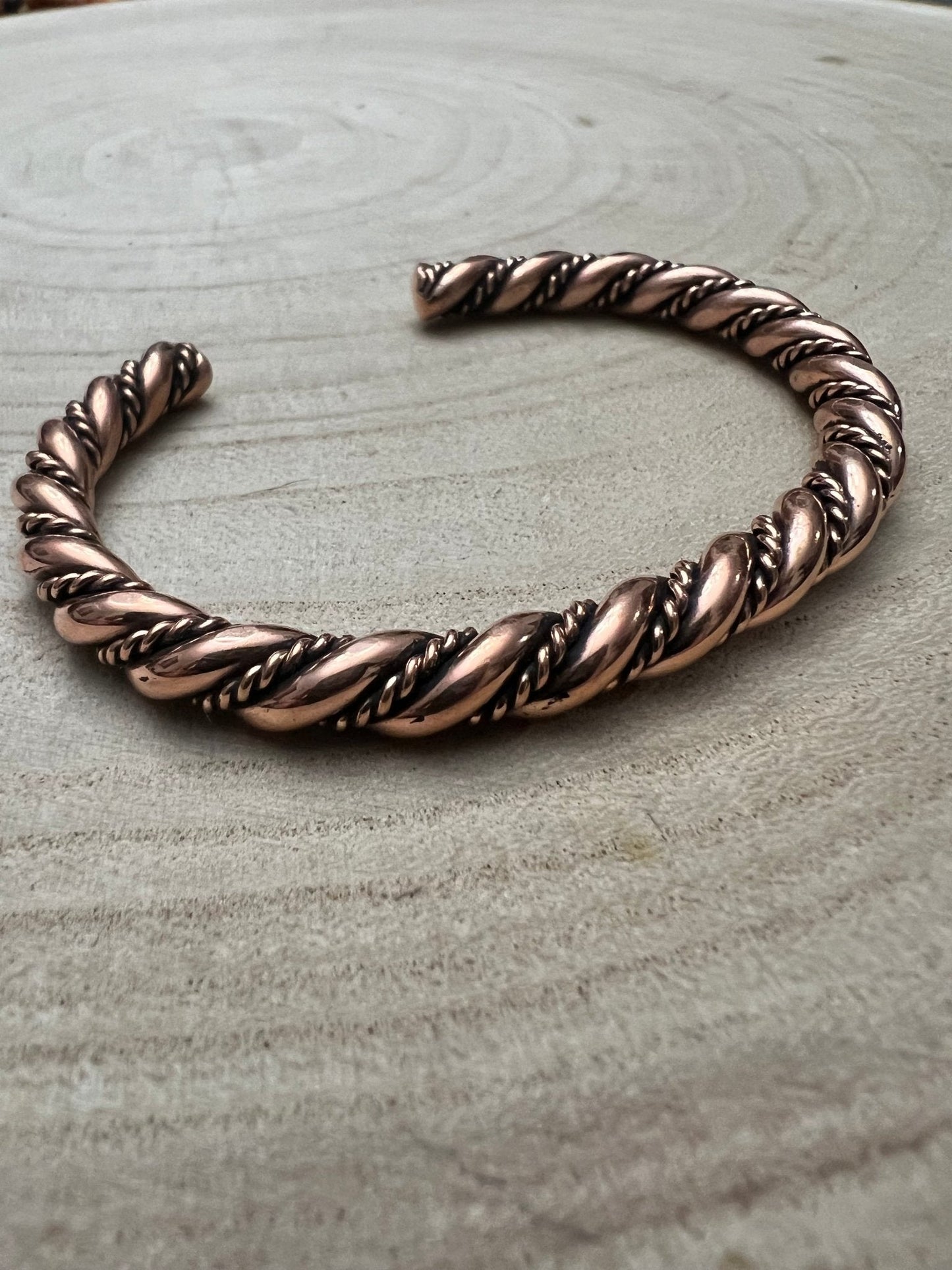 Elaine Tahe Copper Bracelet