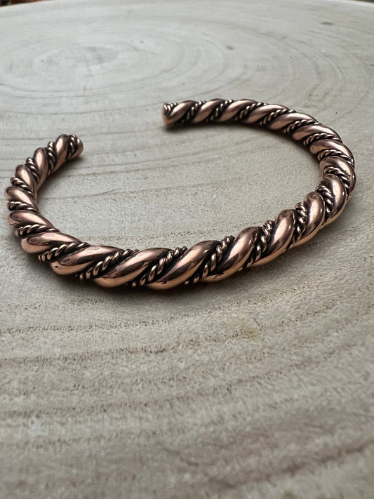 Elaine Tahe Copper Bracelet