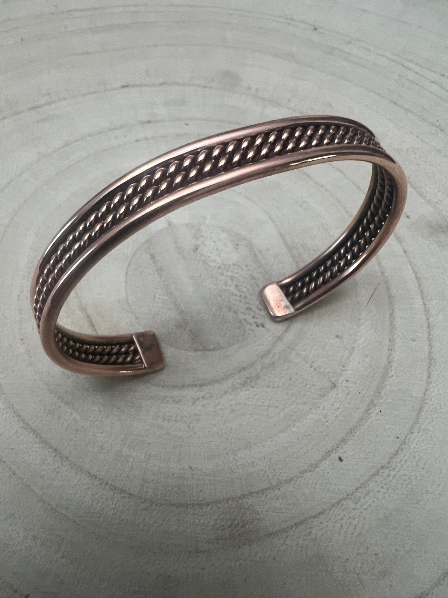 Elaine Tahe Copper Bracelet