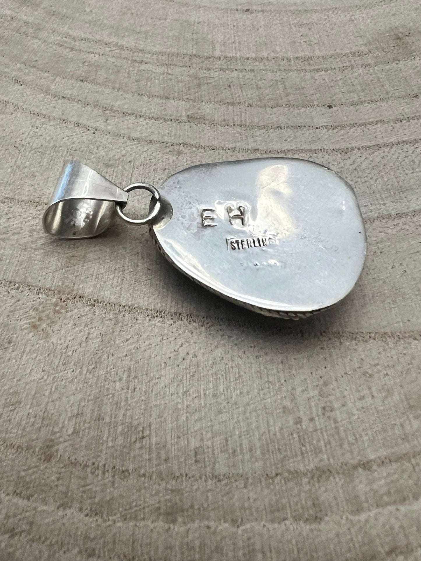 Ernest Hawthorne Turquoise & Sterling Silver Pendant