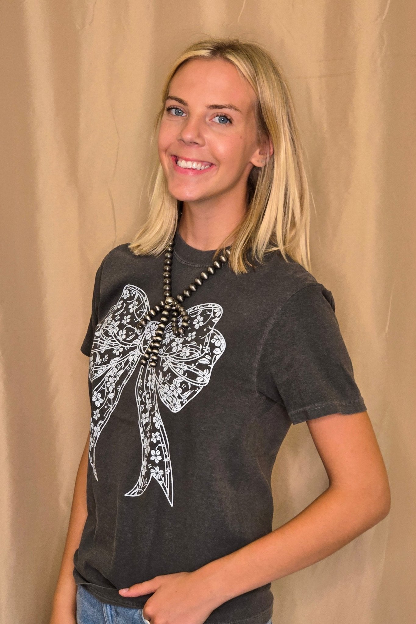 Lace Bow T-shirt