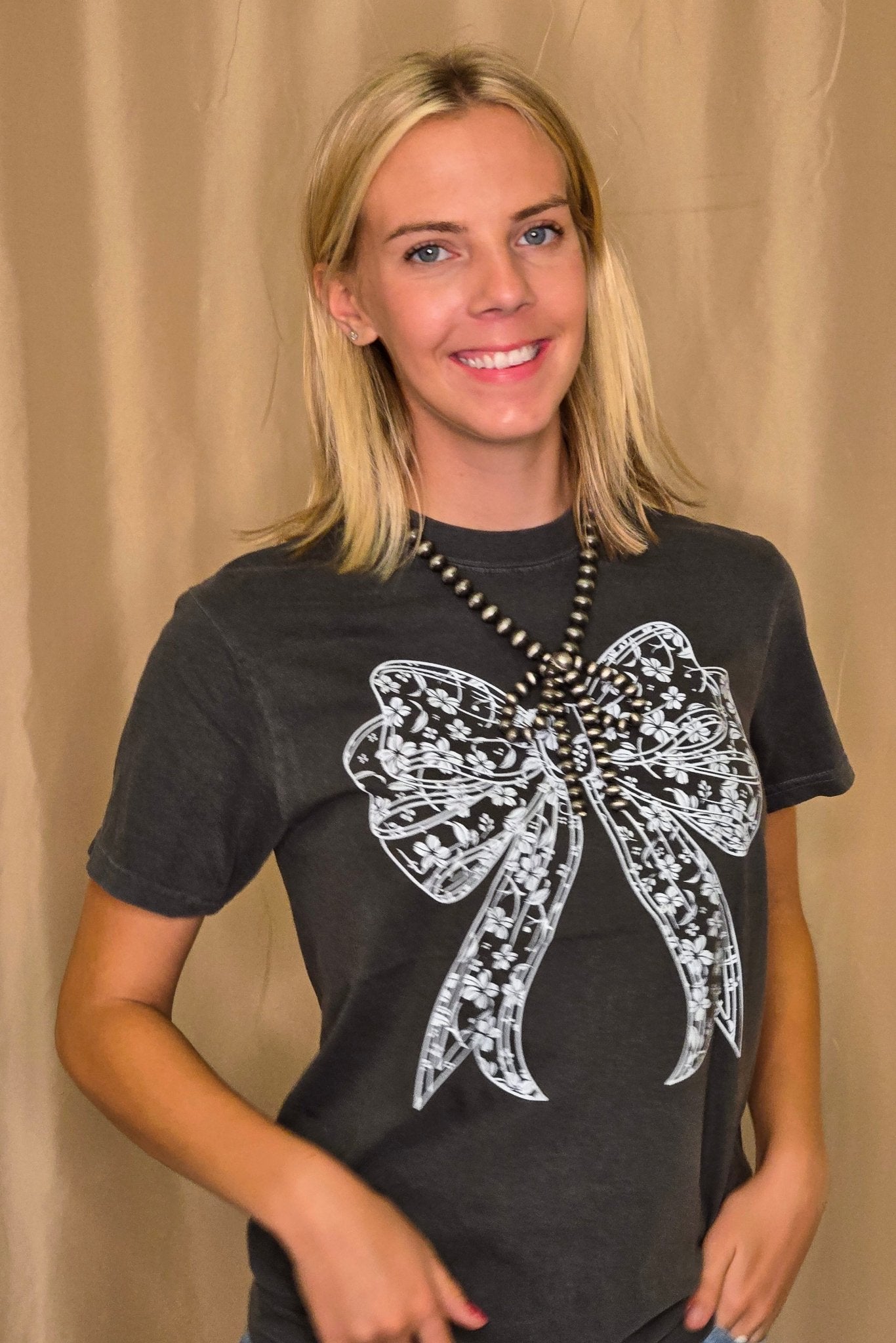 Lace Bow T-shirt
