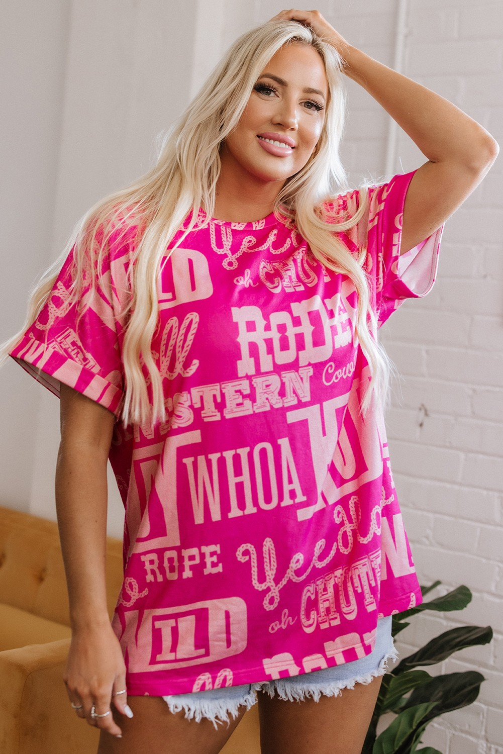 The Rose howdy Tee