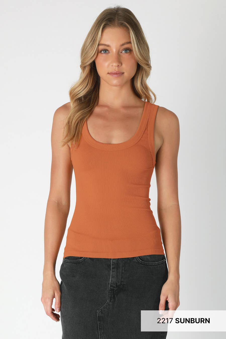 Reversible Ribbed Tank Top by Niki Biki
